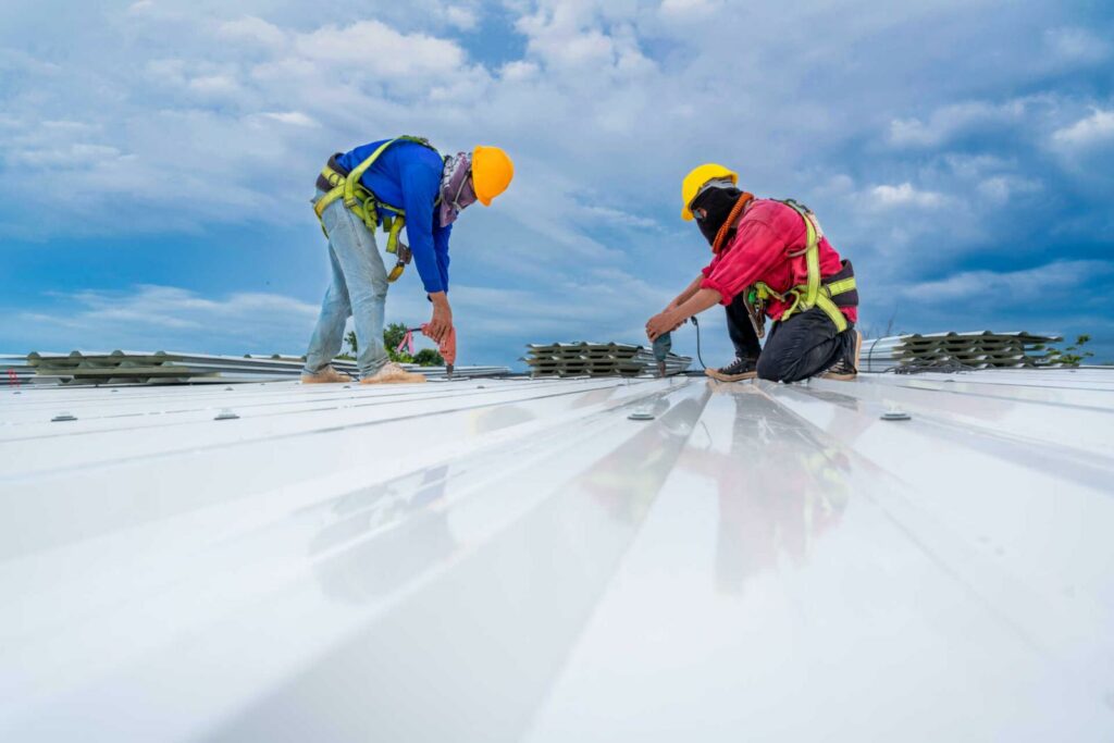 Commercial roof replacement