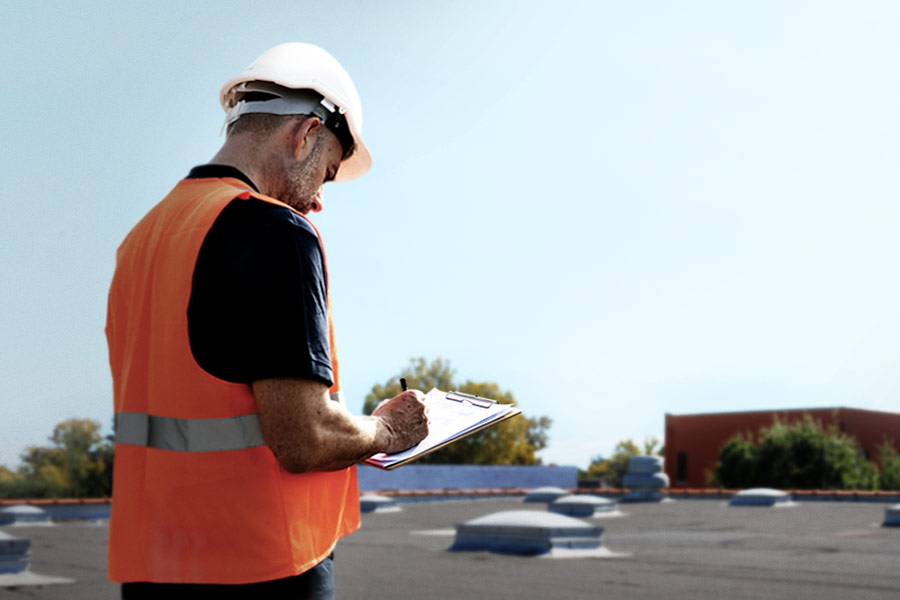 Commercial roof inspections